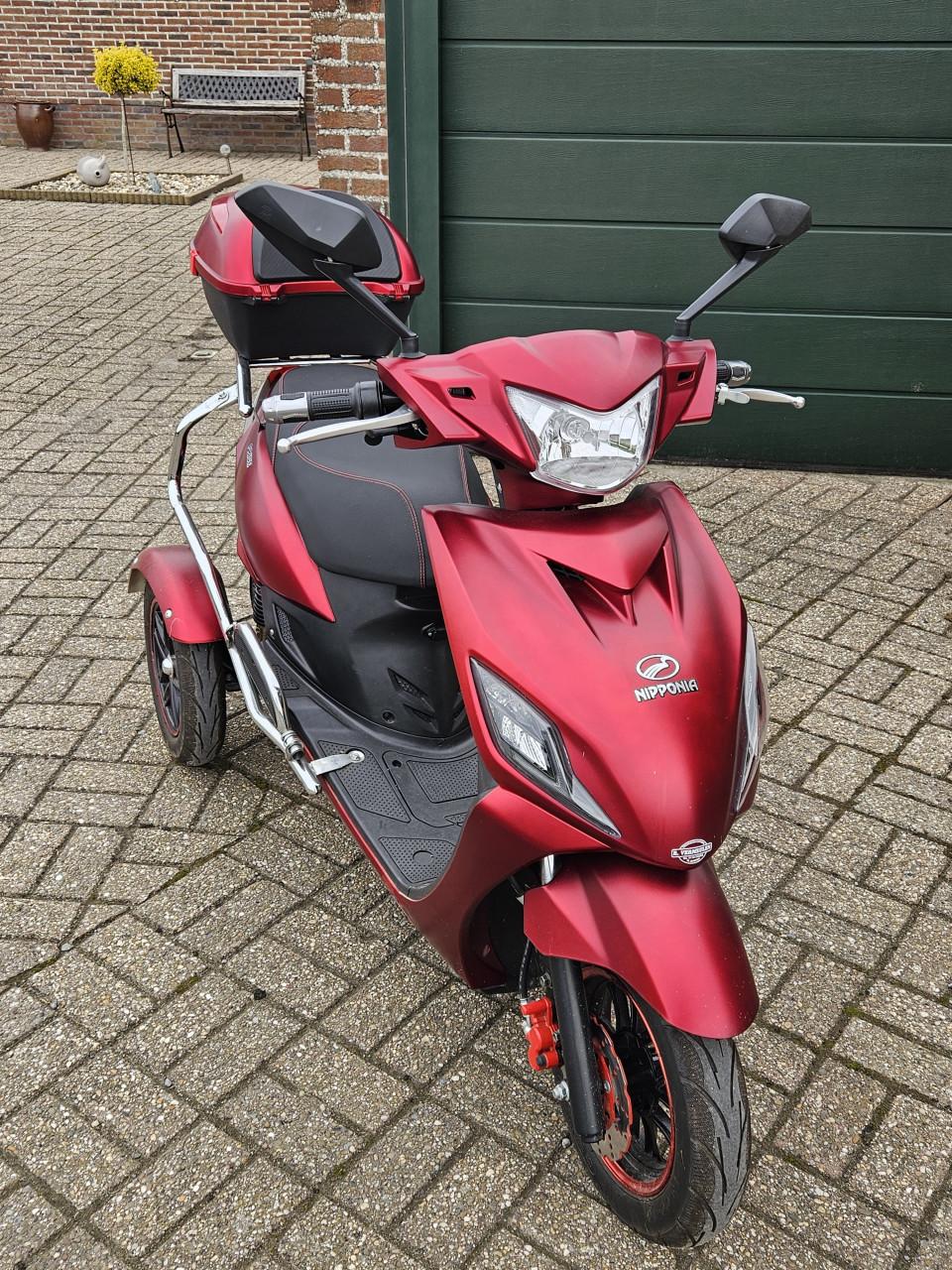 Elektrische scootmobiel en eventueel auto aanhanger