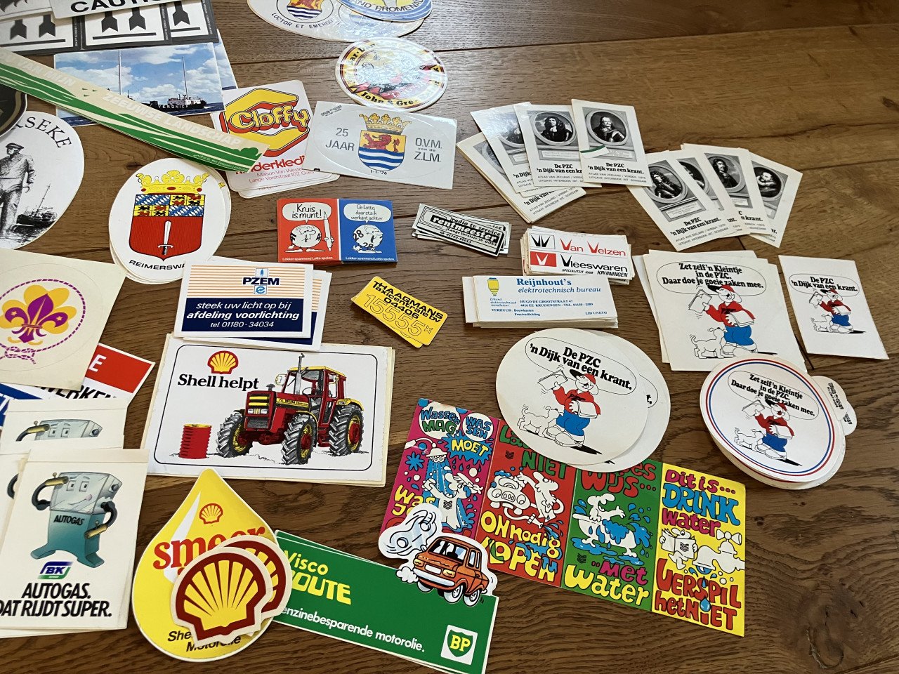 Stickers jaren ’70 en ‘80
