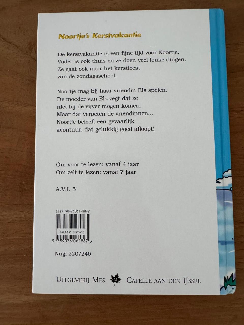 Boek: Noortjes kerstvakantie