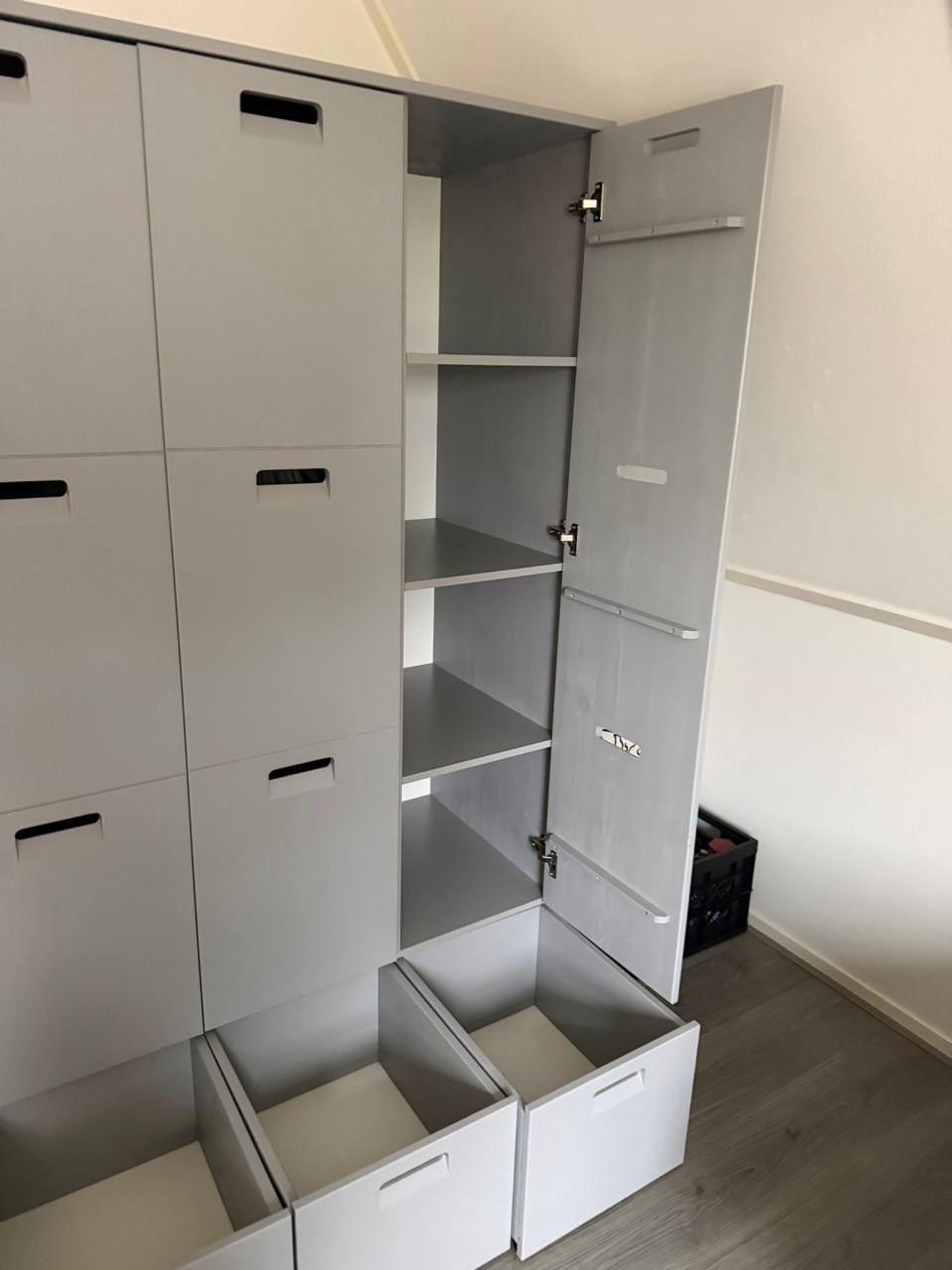 Vt wonen bed, kledingkast en opbergmeubel