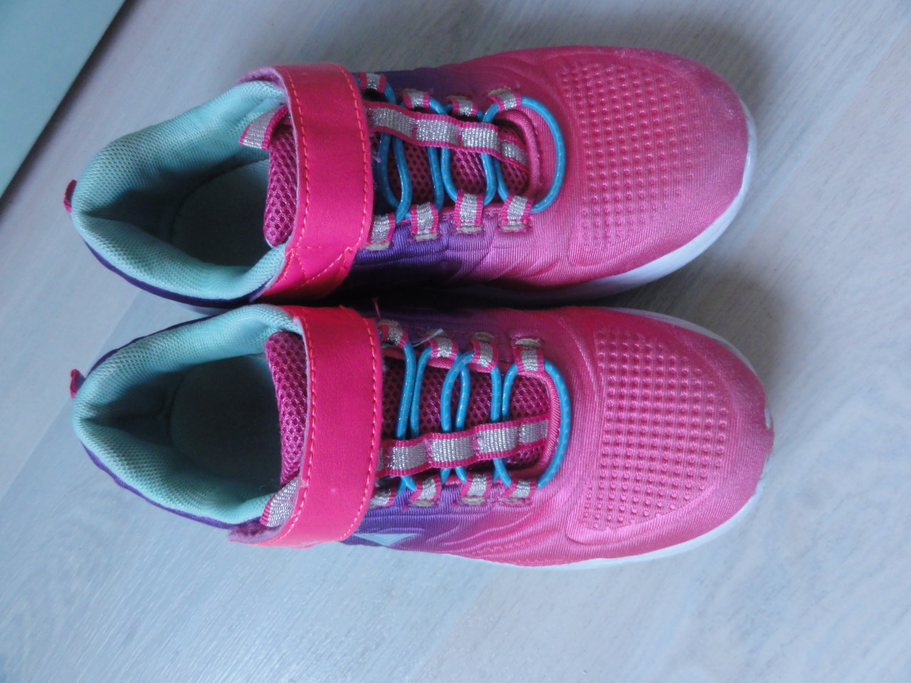 Sportschoenen gymschoenen roze paars maat 34