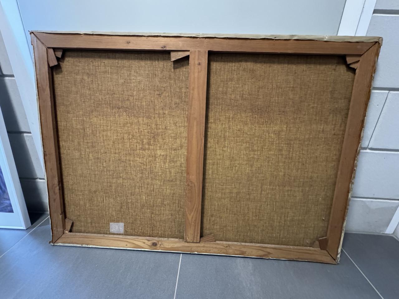 Schilderij plasgezicht met zeilboot Willem de Kok de koop