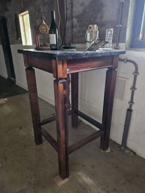 Bartafel en krukken