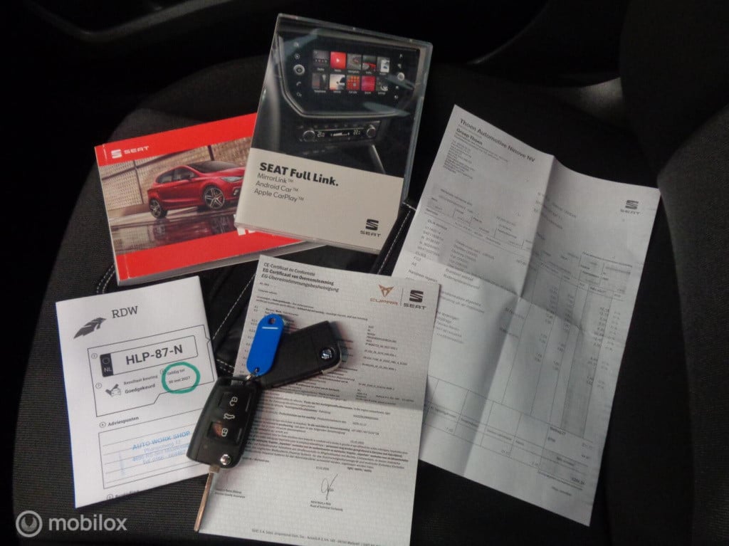 Seat Ibiza 1.0 mpi reference/airco/cruise controle/pdc/carplay/1st eig/slec