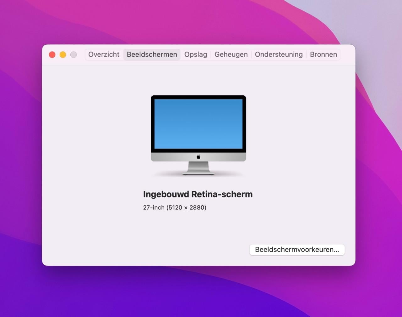 Apple iMac 27 inch met 24 GB werkgeheugen met keyboard + muis