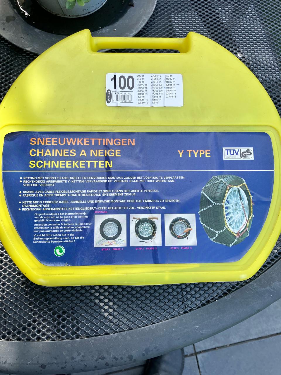 SNEEUWKETTING NIEUW 205/65 16”