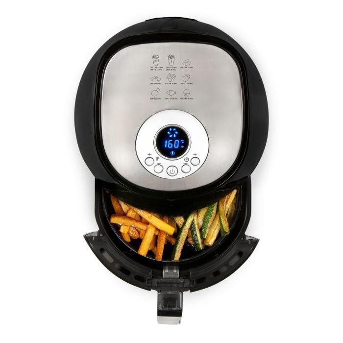 Domo airfryer-3,2L-zwart/rvs-prima staat