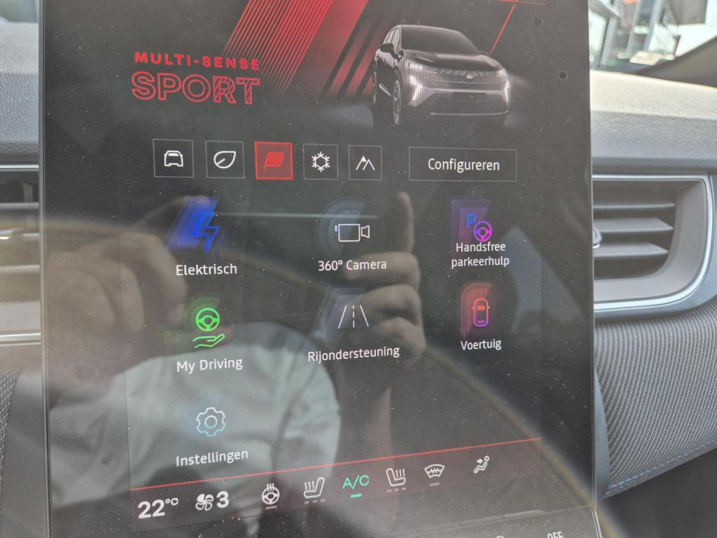 Renault Symbioz 1.8 e-tech full hybrid 160 esprit alpine solarbay dak, 360°