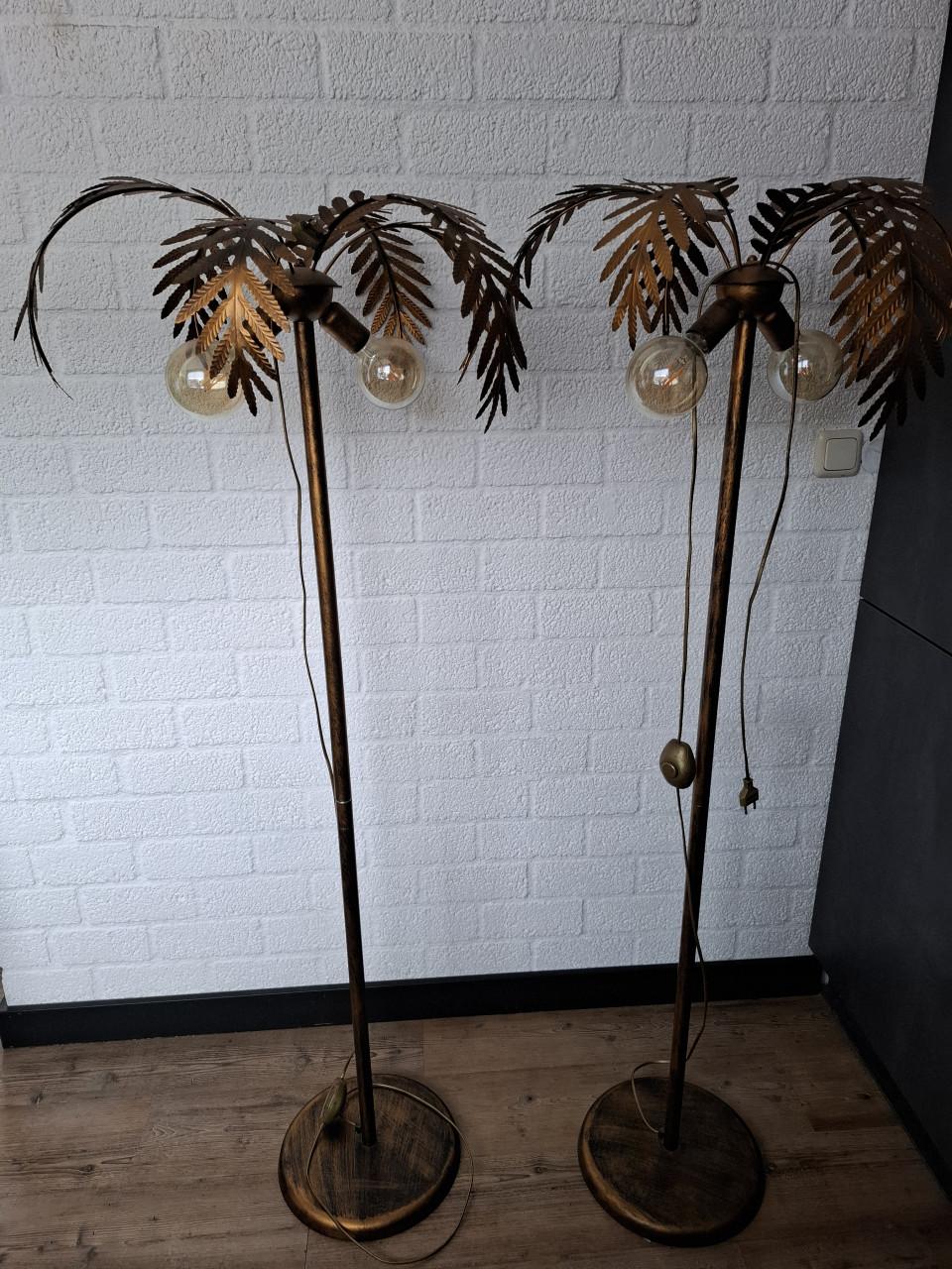 Set prachtige vloerlampen