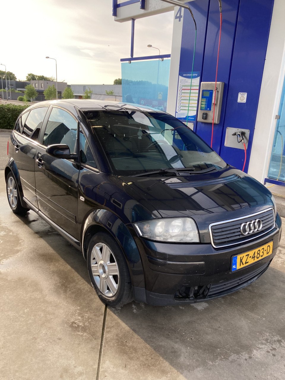 Audi A2 1,4i 5bak Airco/GPS/Alu velgen