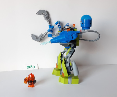 Lego Power Miners 8189: Rock monster Firax en Magma Mech
