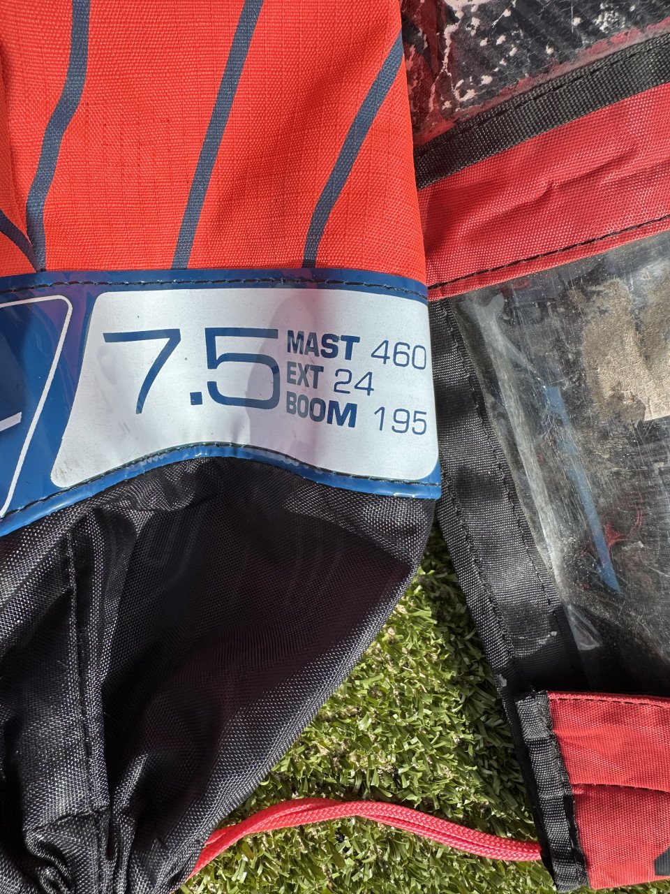 JP Lightwind 165L - Severne Turbo GT 7.5/8.1/9.2m2