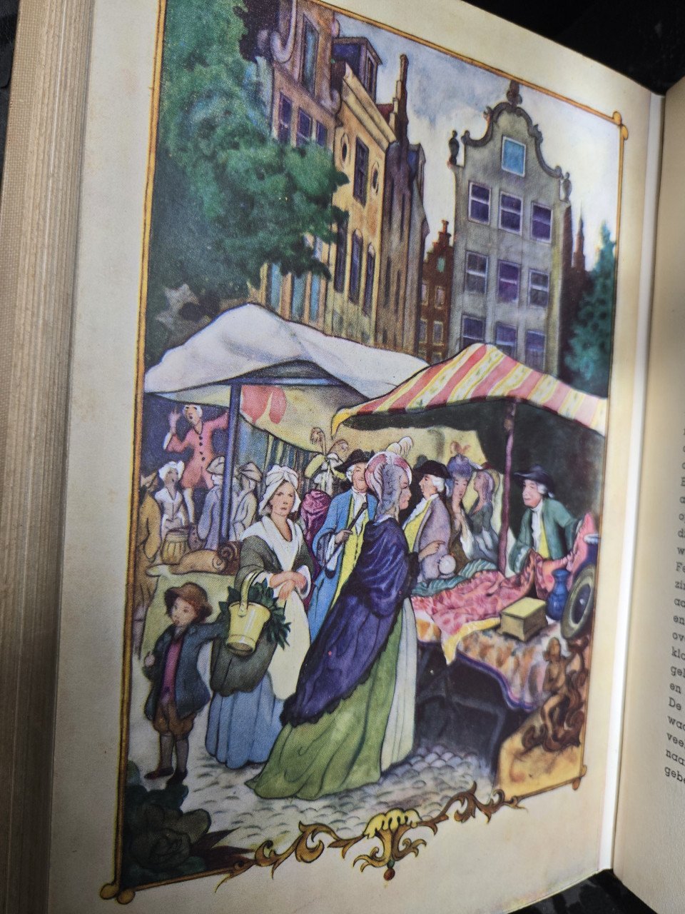Boek: Van hoepelrok en pruikentooi 1939 gebonden boek 381 blz.