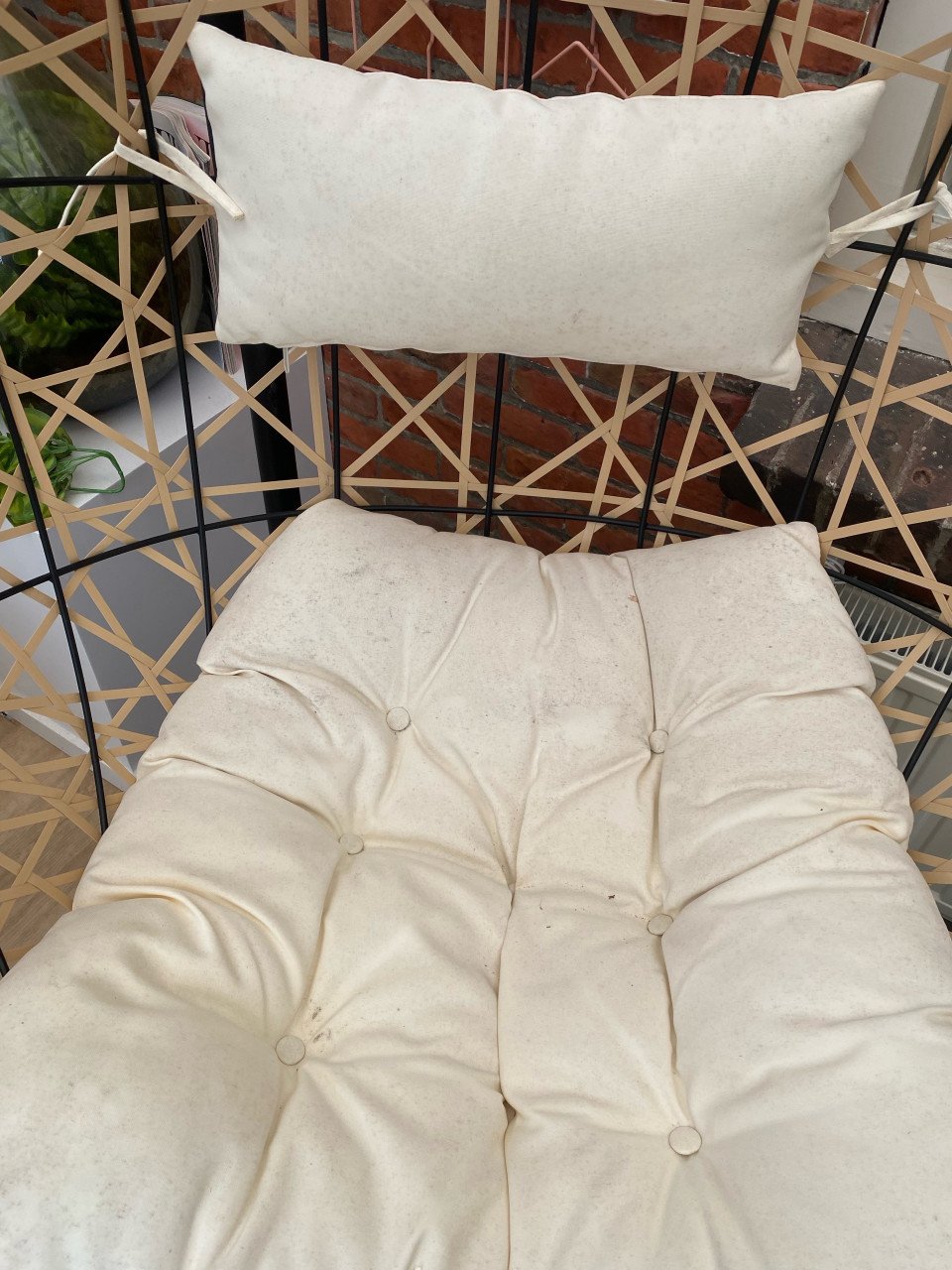 Hangstoelen eierstoel egg chair tuinstoel