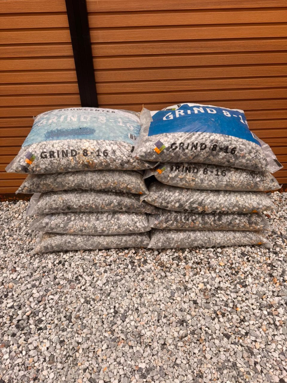 Nieuw grind 8-16, 3/4 big bag