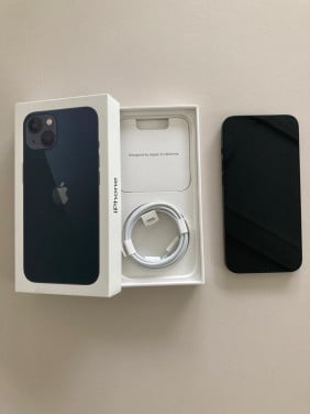 Apple Iphone 13 128GB zwart schadevrij