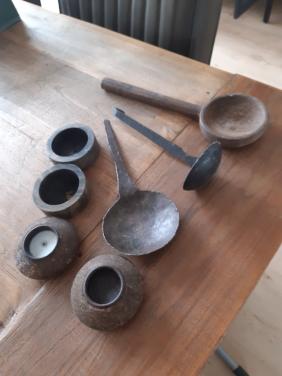 Waxinelichtjes Lepels enz
