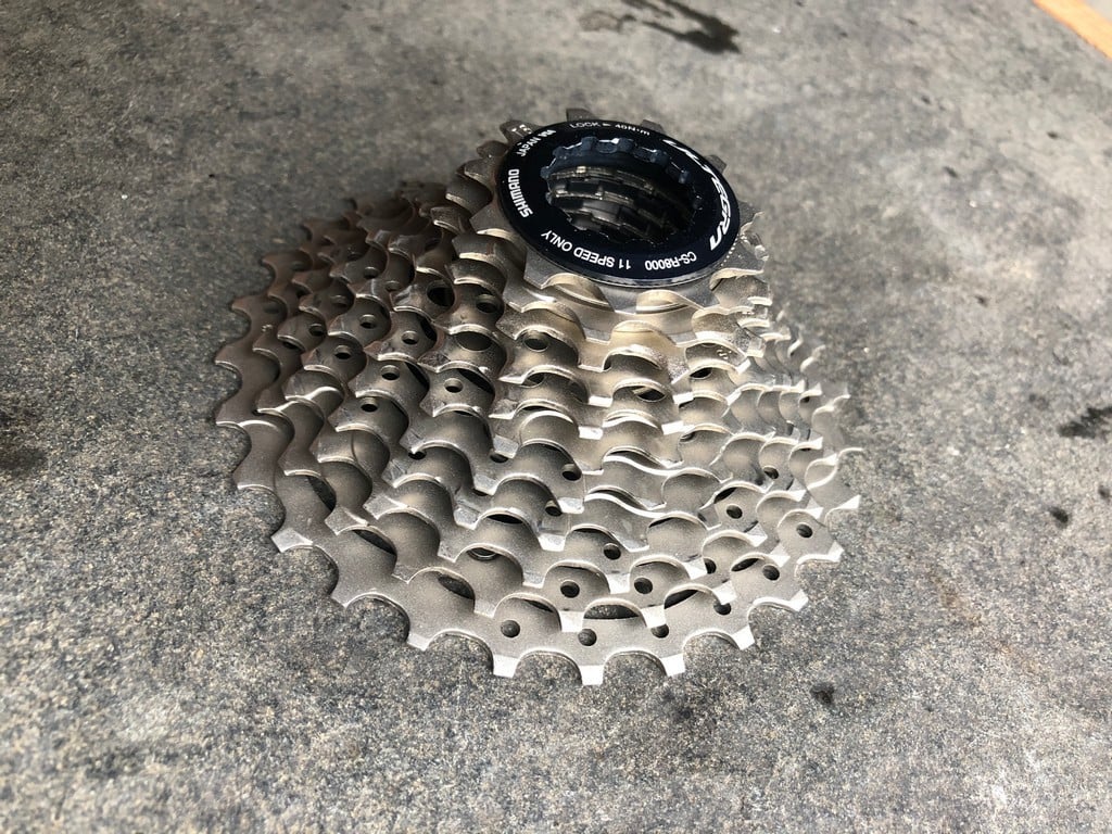 11-speed Ultegra cassette 11-28 als nieuw