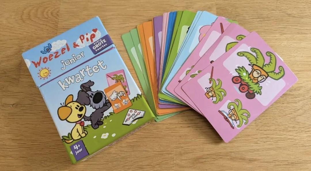 Junior kwartet Woezel en Pip van Identity Games