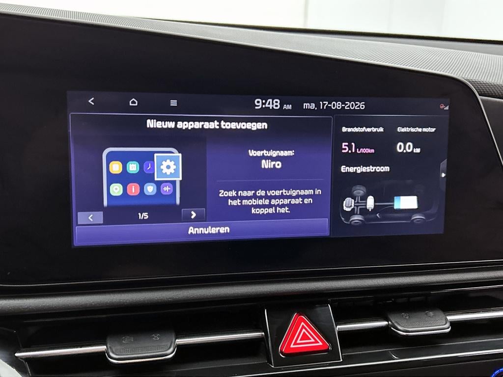Kia Niro 1.6 gdi hybrid dynamicplusline | stuur-/stoelverwarming | navigati
