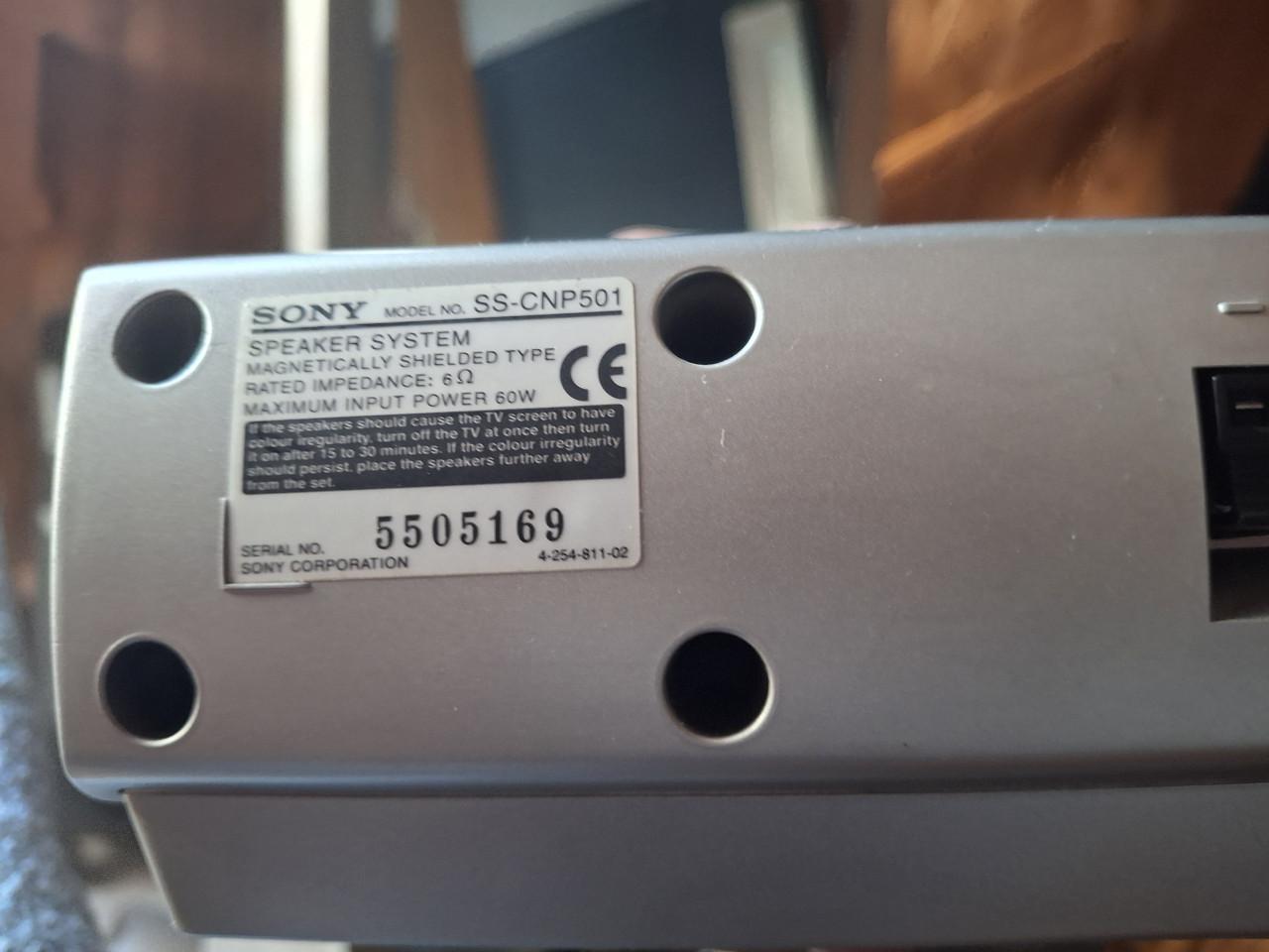 Sony surround sound system