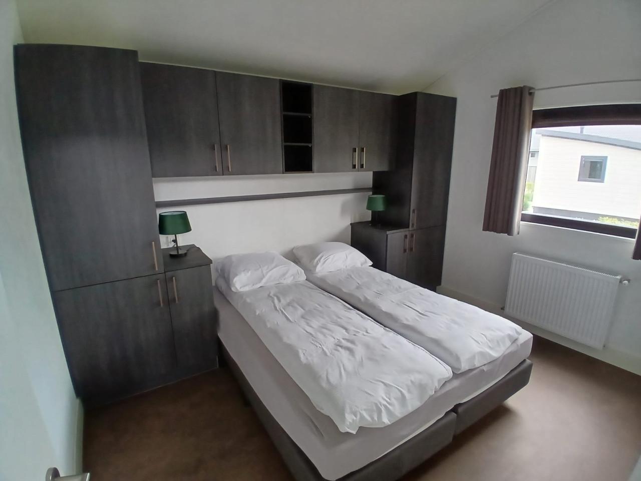 Boxspring+ matras en beddegoed