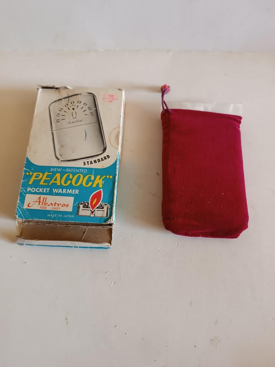 Vintage Peacock Handwarmer - Nieuw in Verpakking