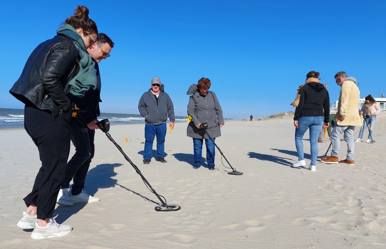 (Ont)spannende strand workshops metaaldetectie