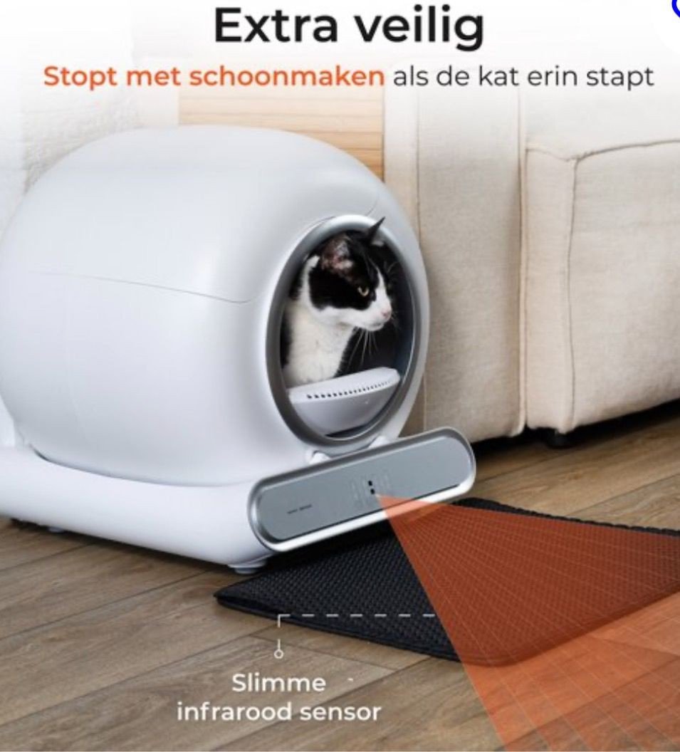 Automatische kattenbak