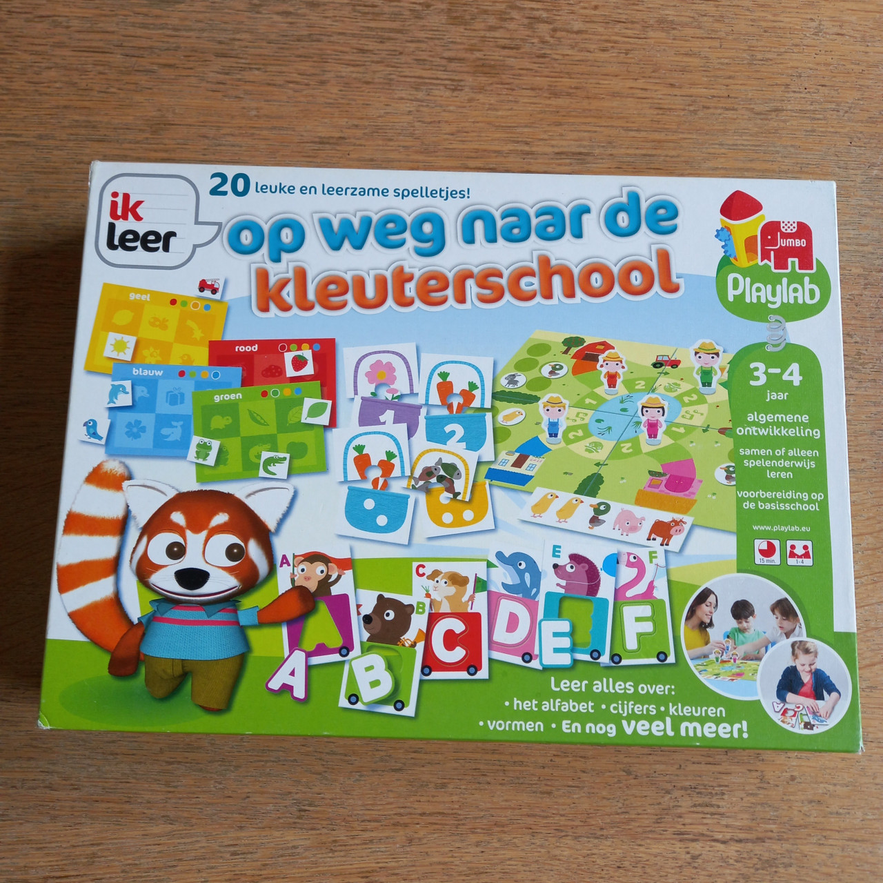 Spellendoos 'Op weg naar de basisschool'