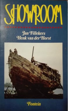 Te koop; boek showroom TV serie jaren 80 vintage