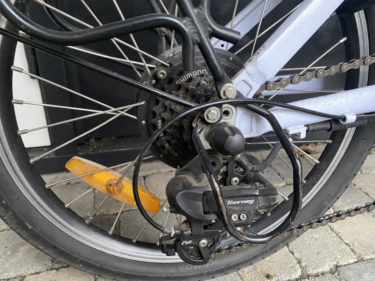 Elektrische lacros vouwfiets