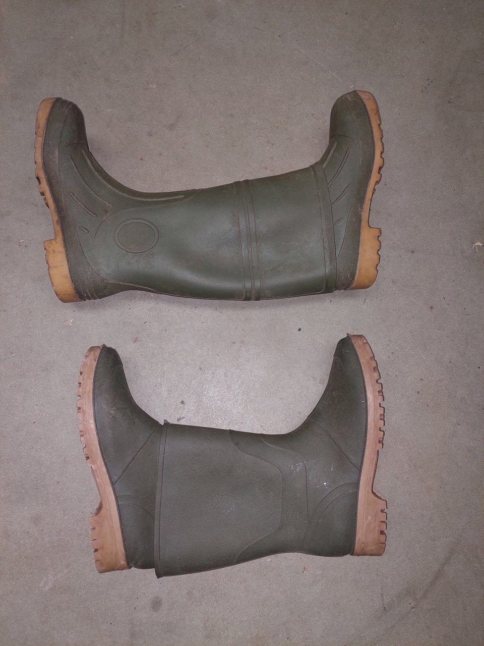 Rubber laarzen mt.44