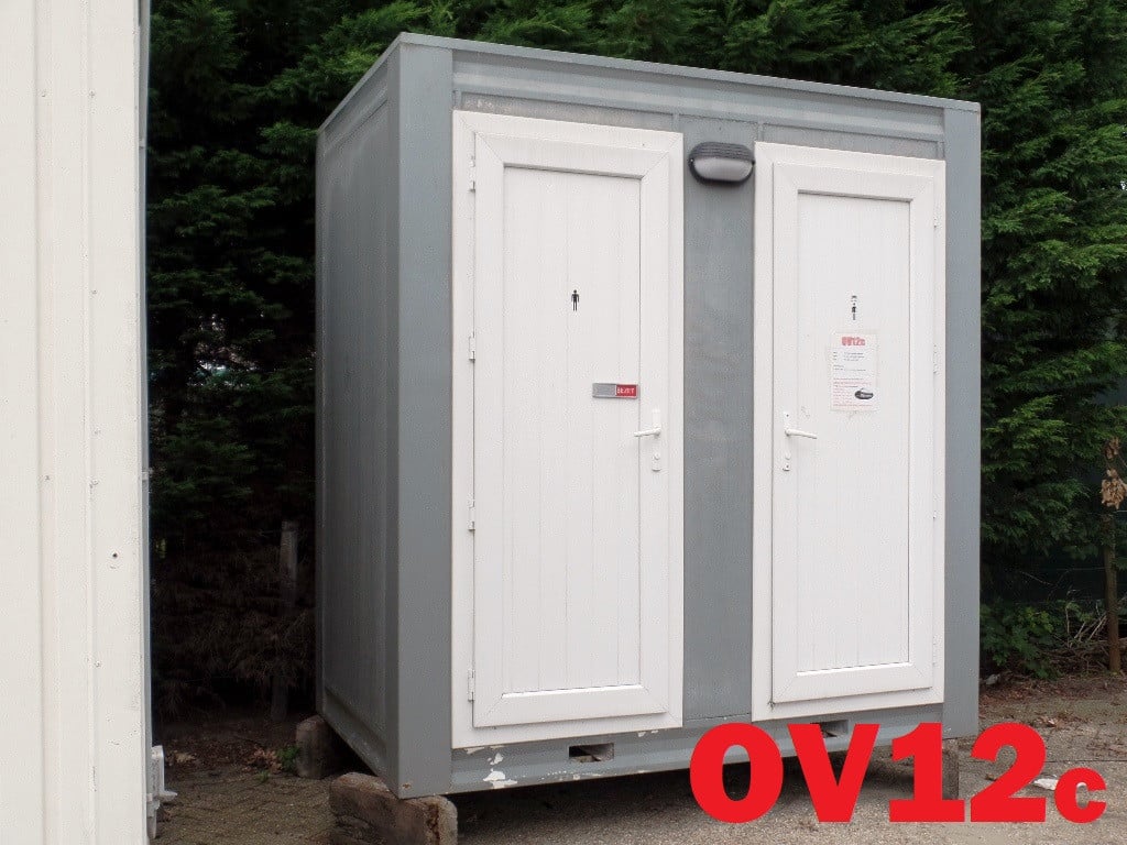 Toiletunits, sanitairgebouw, toiletgebouw, sanitaire ruimte