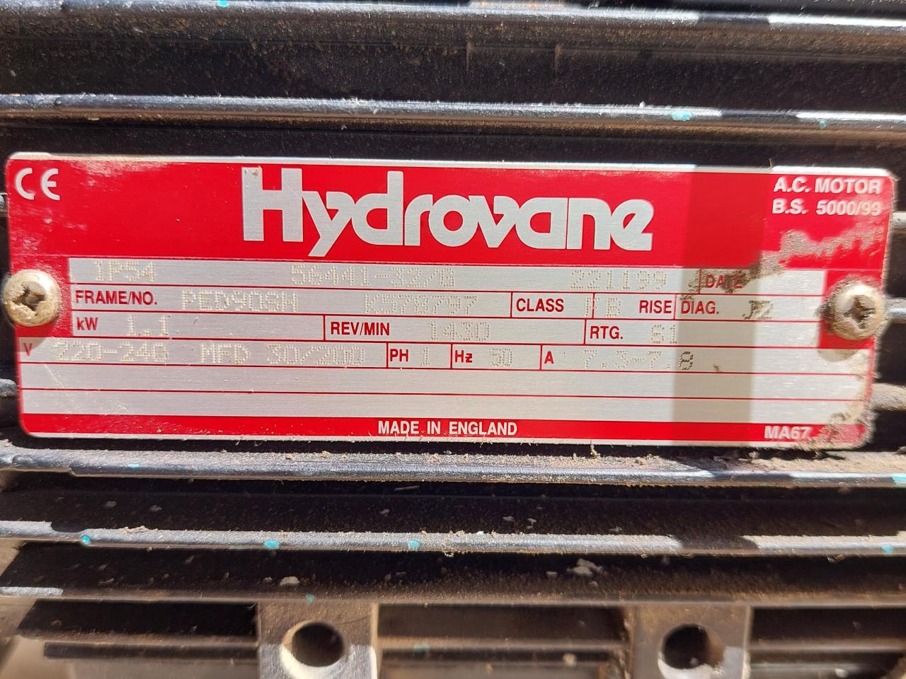 * Gereserveerd*  Zware elektromotor 230Vac