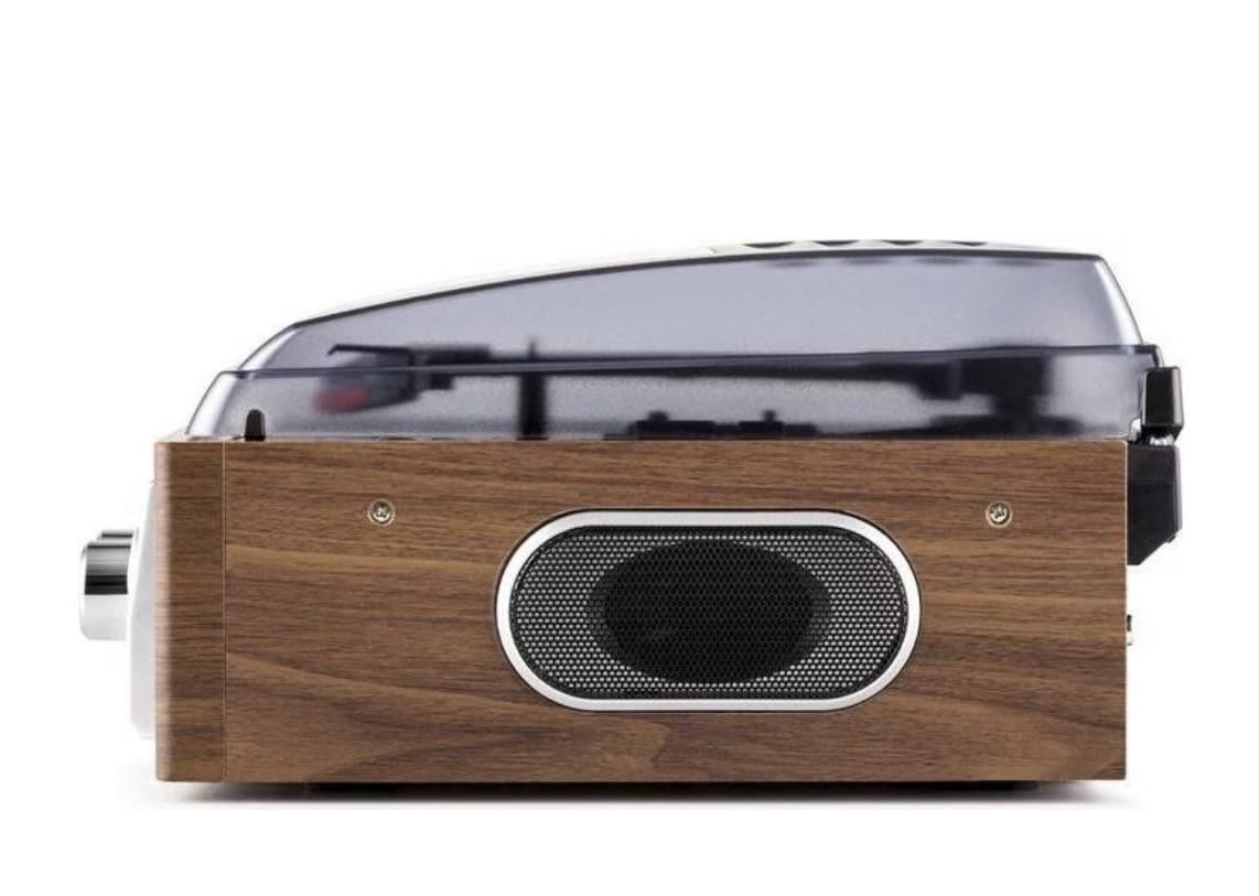 Soundmaster Platenspeler met Radio Systeem - Hout
