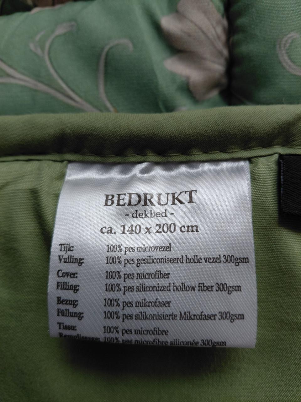 Dekbed zonder overtrek