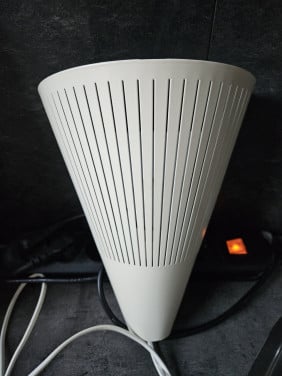 Originele jaren 90 vintage ikea klyka wandlamp in gebroken wit...