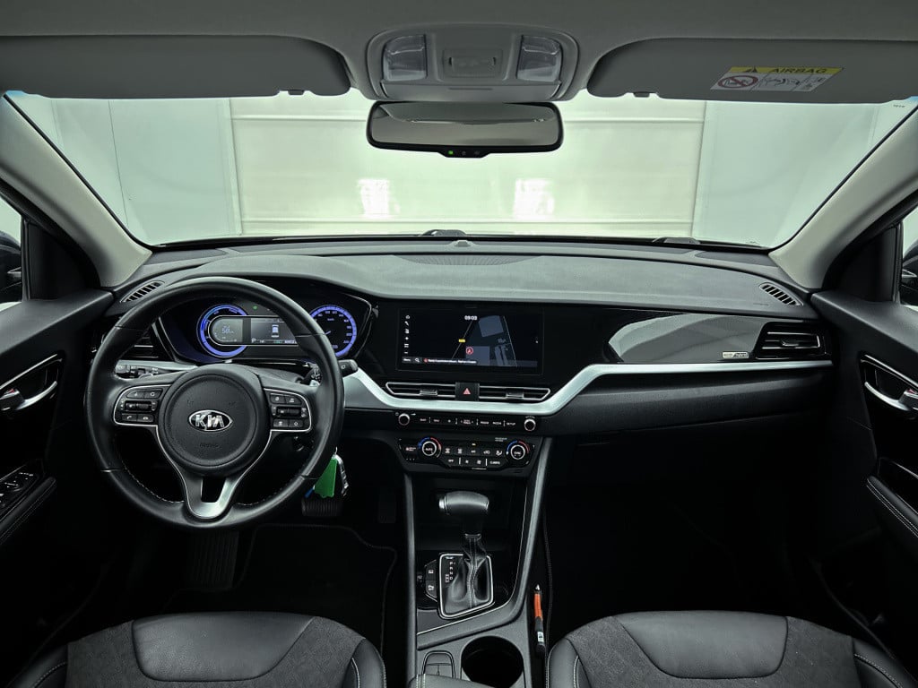Kia Niro 1.6 gdi hybrid dynamicline | half leder/stof | navigatie | parkeer