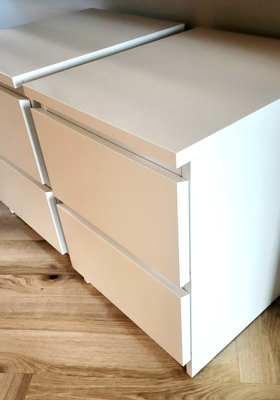 Ikea Malm Ladekast Met 2 Lades, Wit, 40x55 Cm