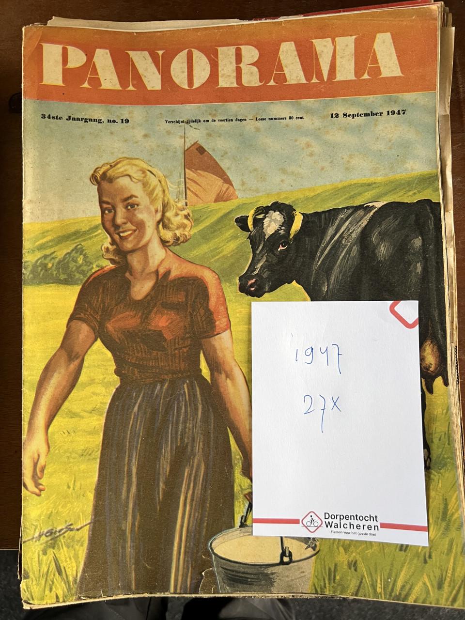 Vintage Panorama tijdschriften '30 '40 '50-jaren