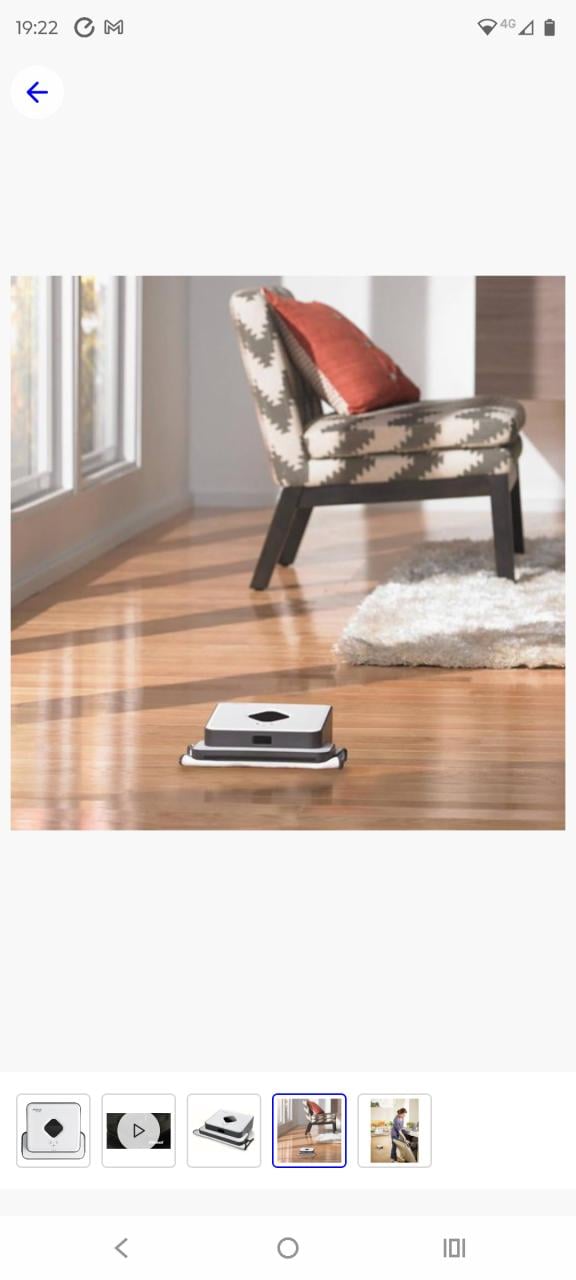 IRobot elecktrische dweil