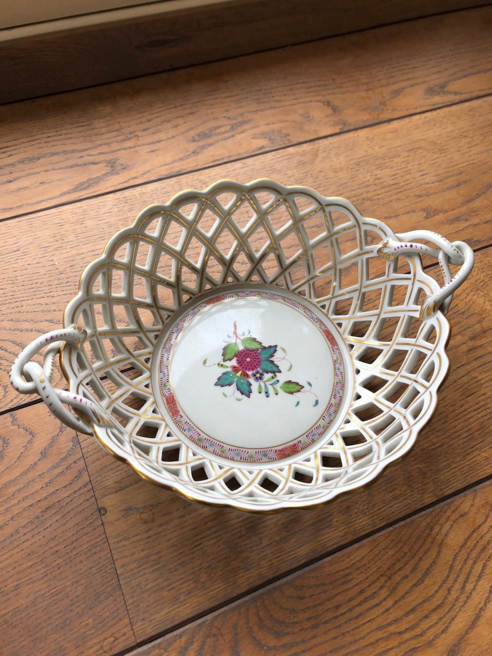 2 antieke Herend schalen