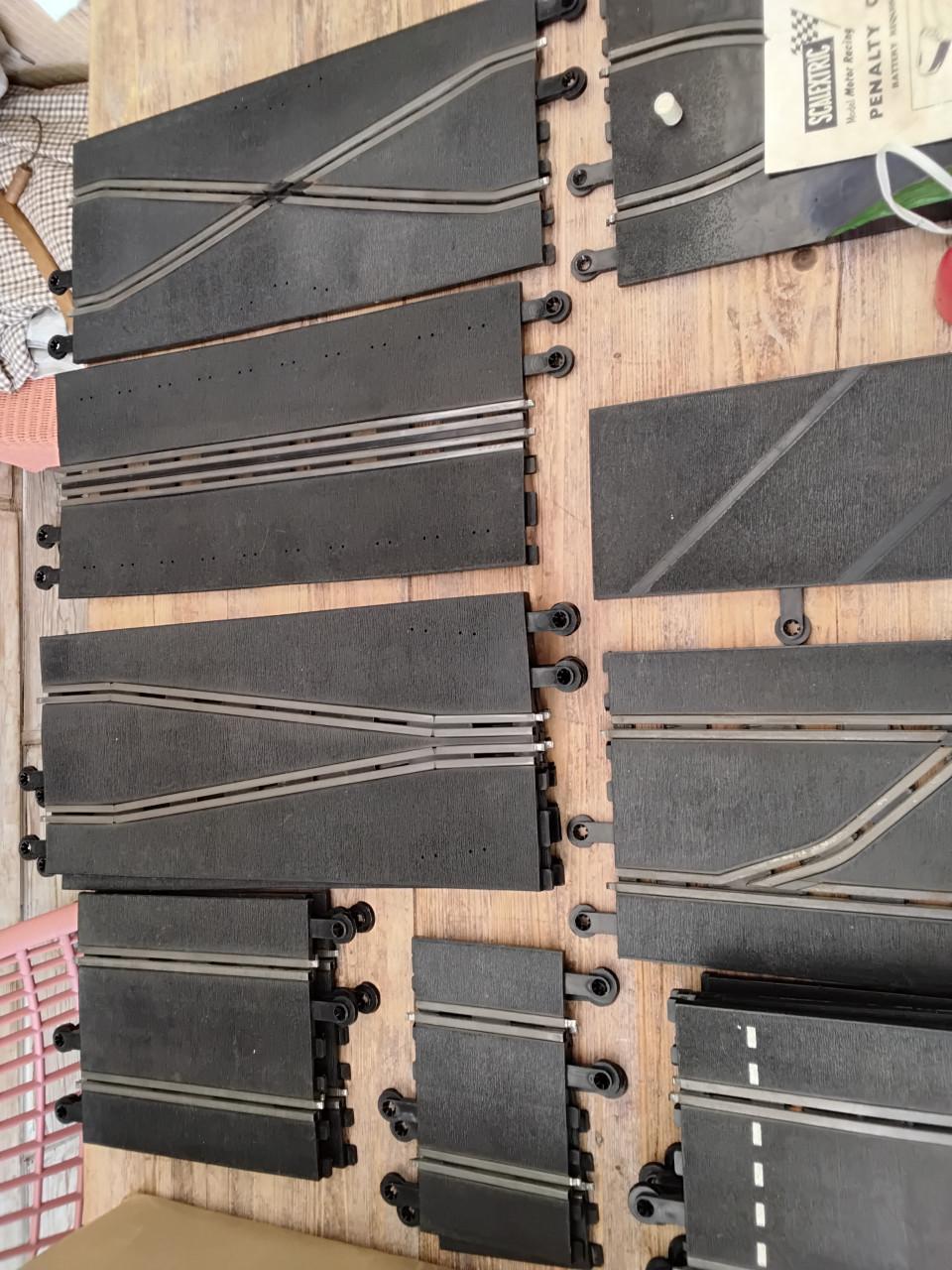 Partij 60er jaren Scalextrix racebaan