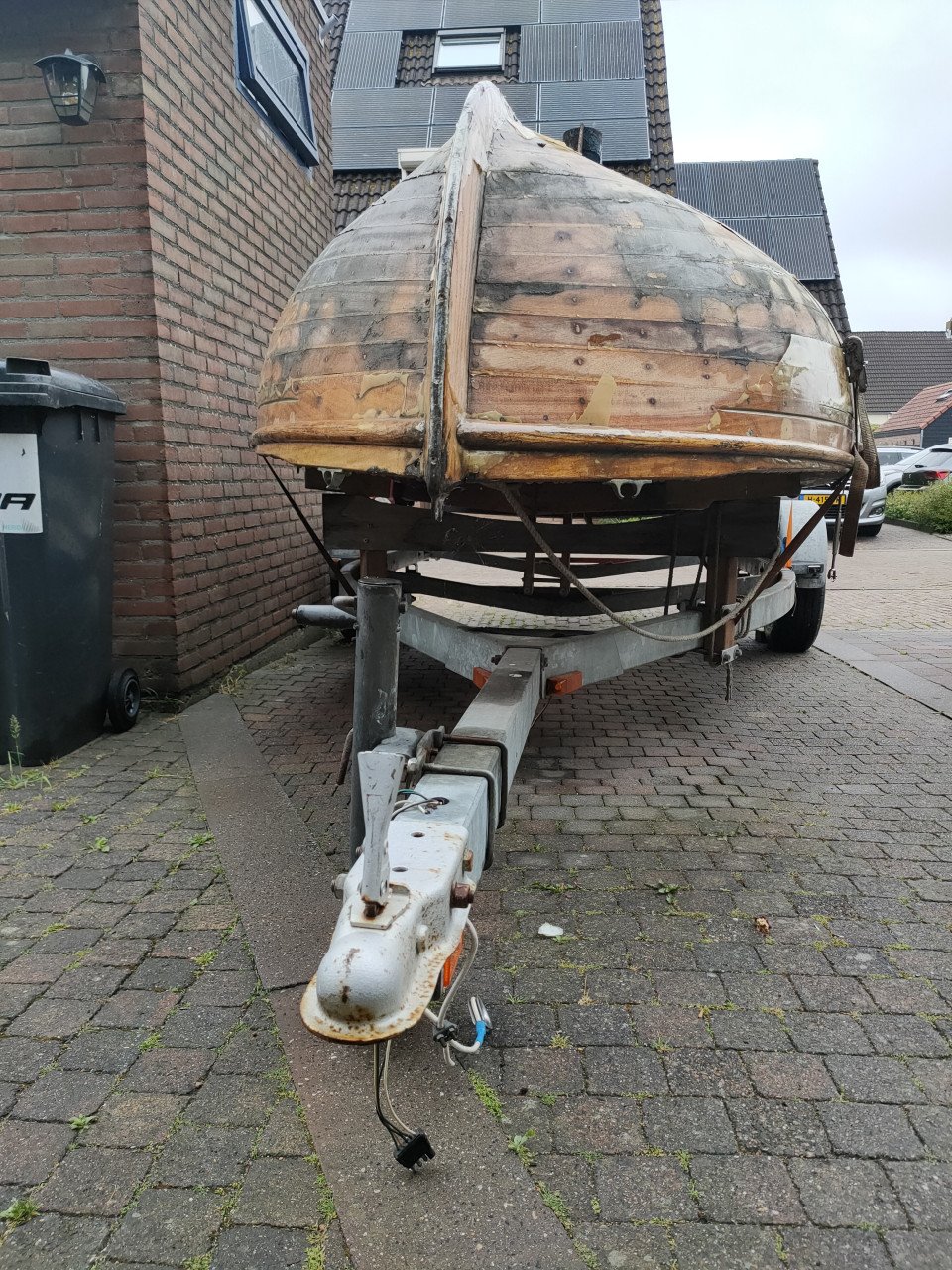Trailer voor boot van 6 meter