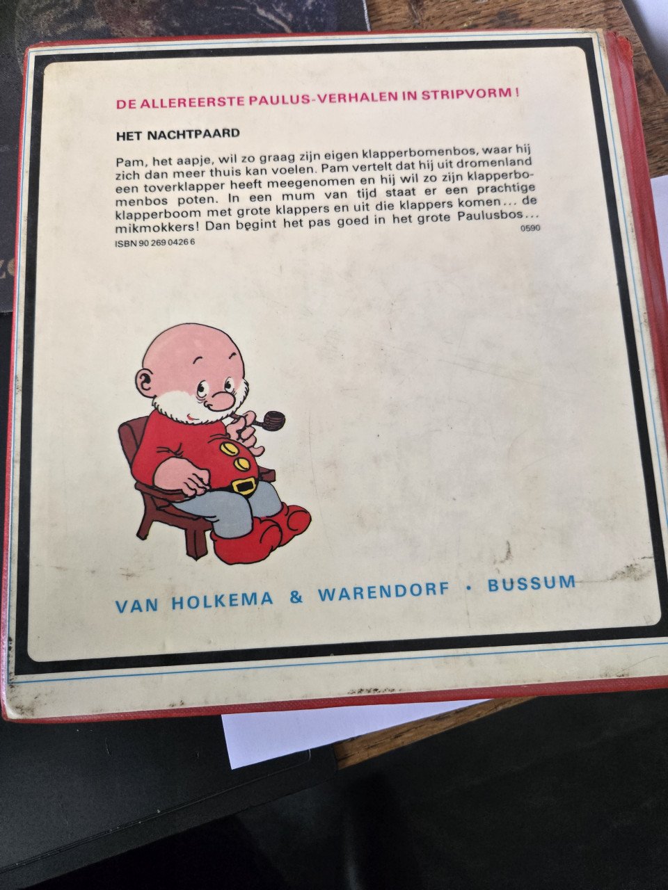 Paulus de Boskabouter; Het nachtpaard. Stripalbum10 Jean Dulieu 1975