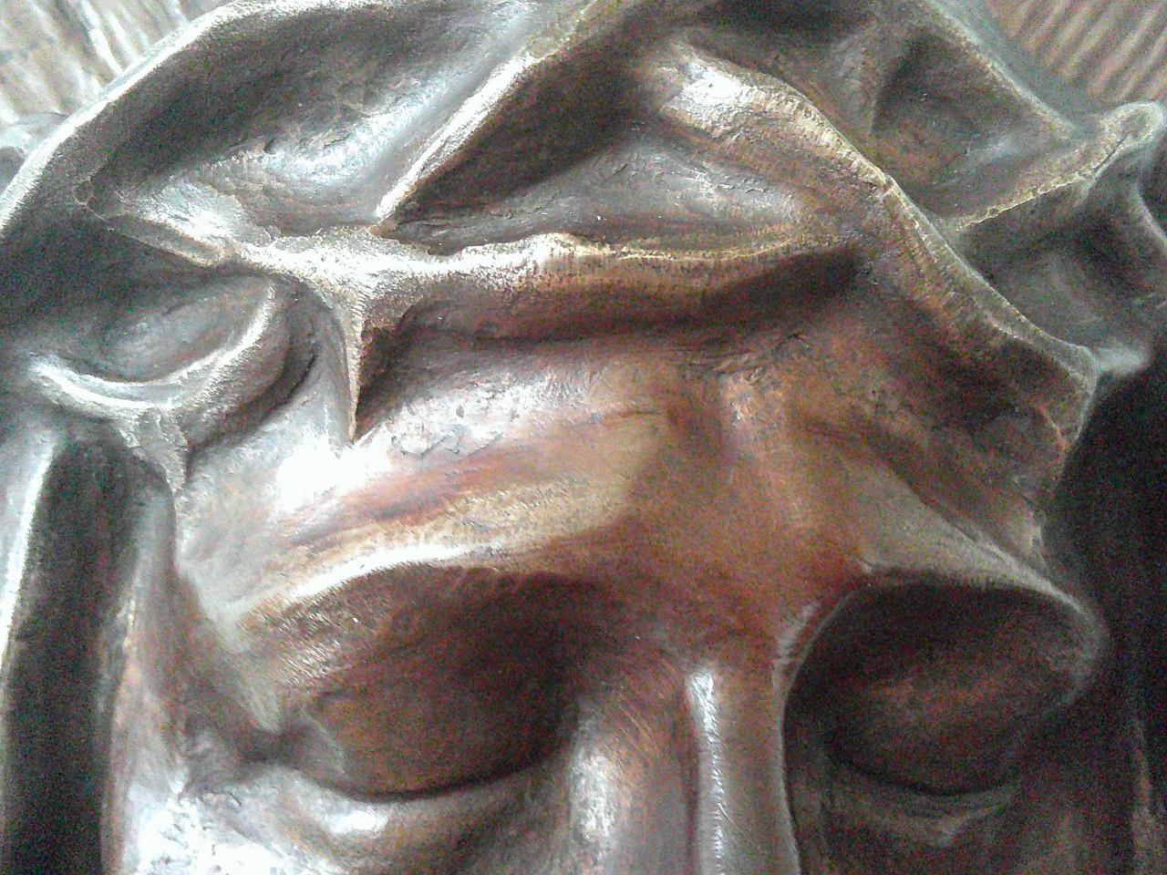 GESIGNEERDE RELIGIEUZE ART DECO PLAQUETTE JAREN '20