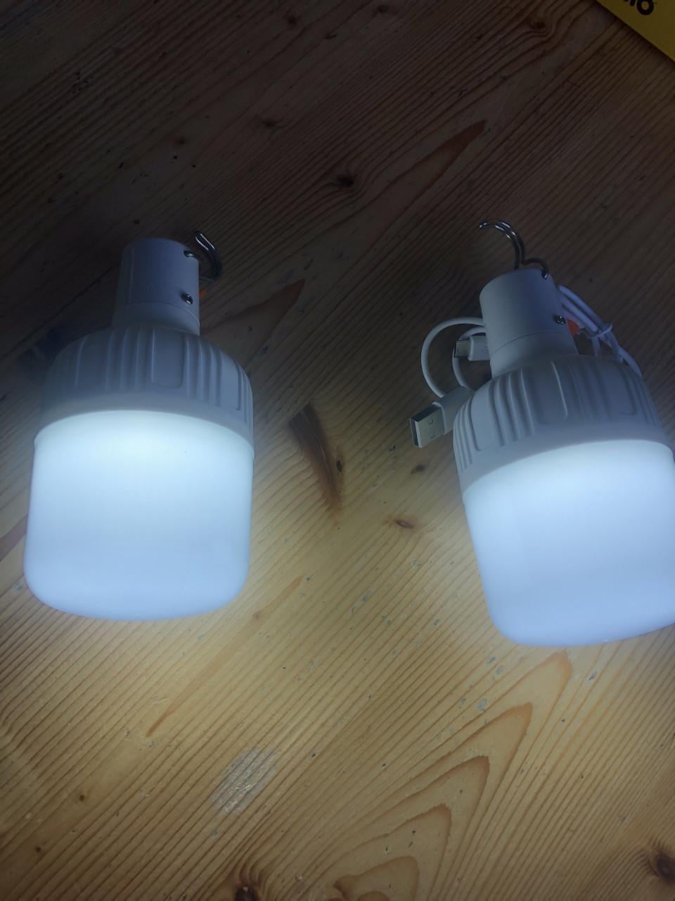 USB. Oplaadbare lampjes 2x