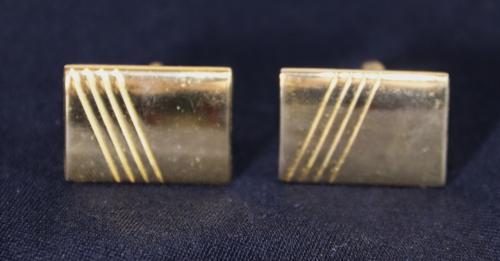 Goudkleurige Manchetknopen