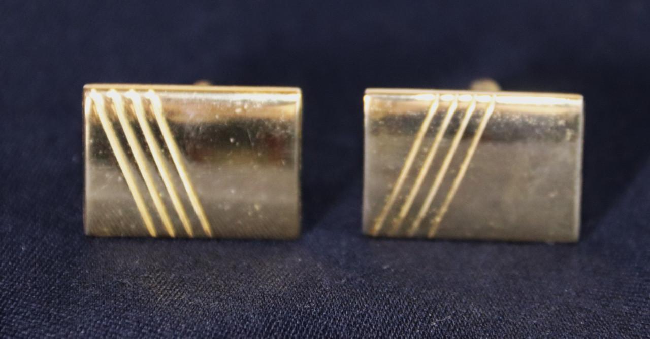 Goudkleurige Manchetknopen